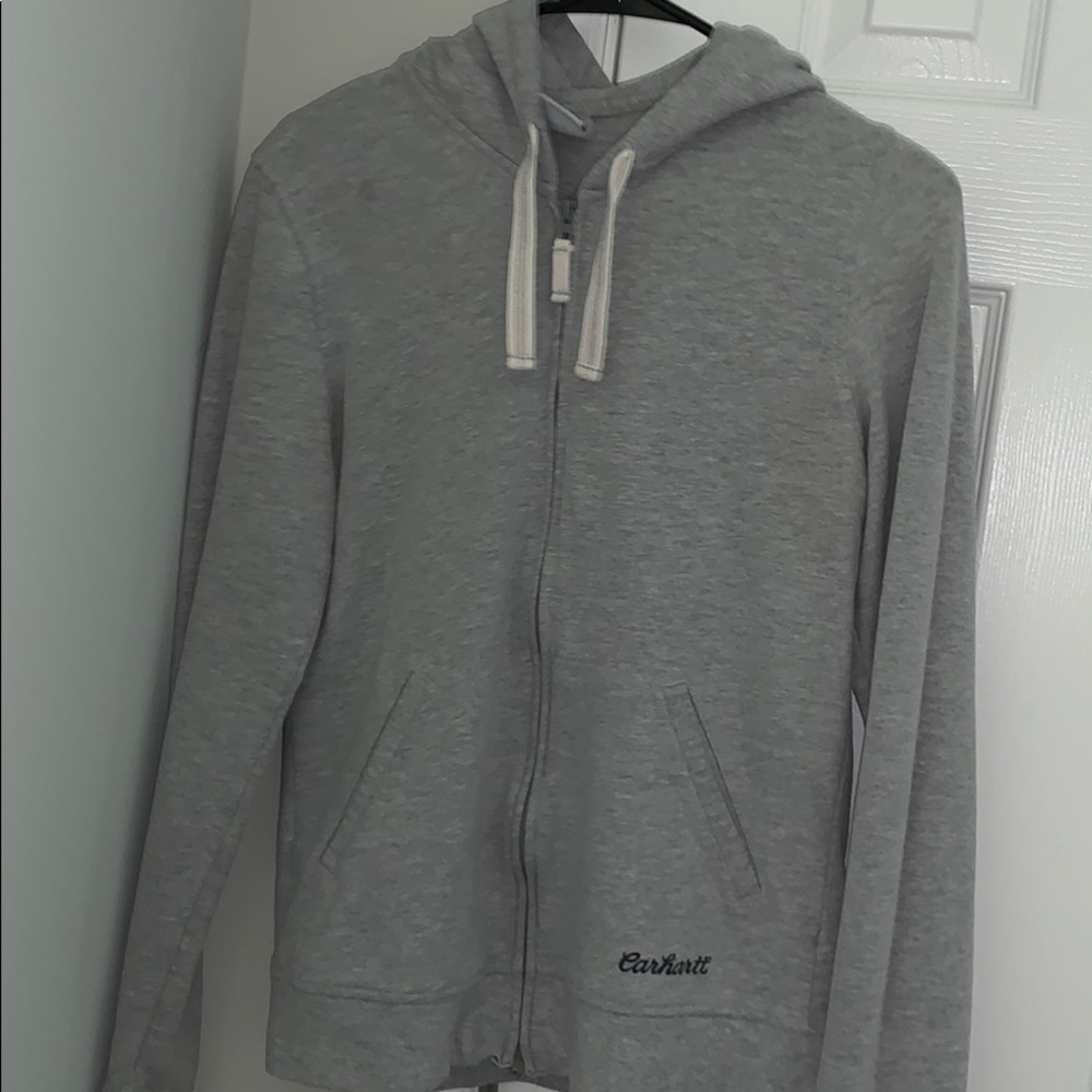 Grey hoodie